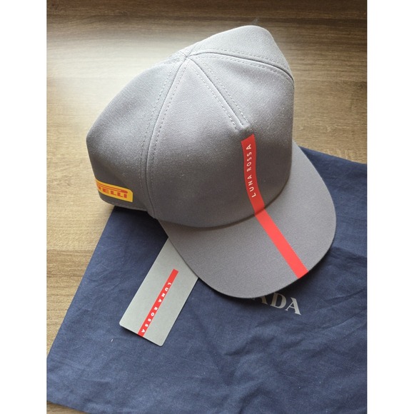 Prada Other - New Prada Luna Rossa Strapback Hat Formula 1 Racing Pirelli Size XL